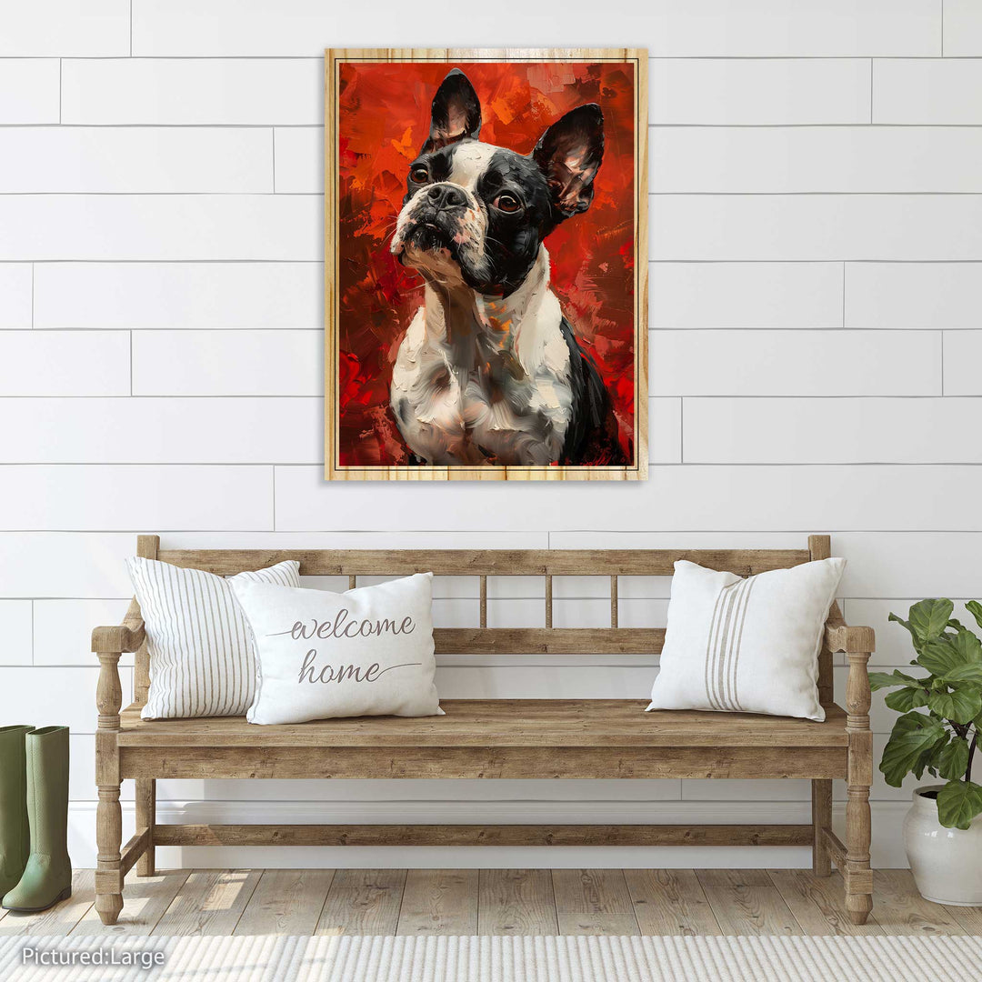 Finn the Boston Terrier