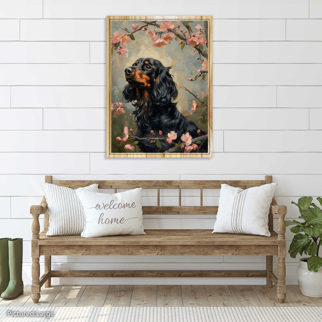 Gardens Grace: The Long-haired Dachshunds