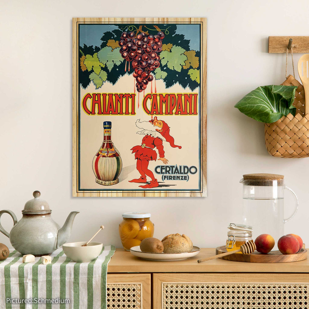 Chianti Campani Italy (1939) Vintage Ad