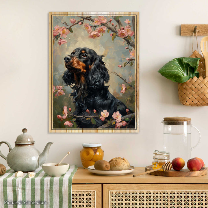 Gardens Grace: The Long-haired Dachshunds