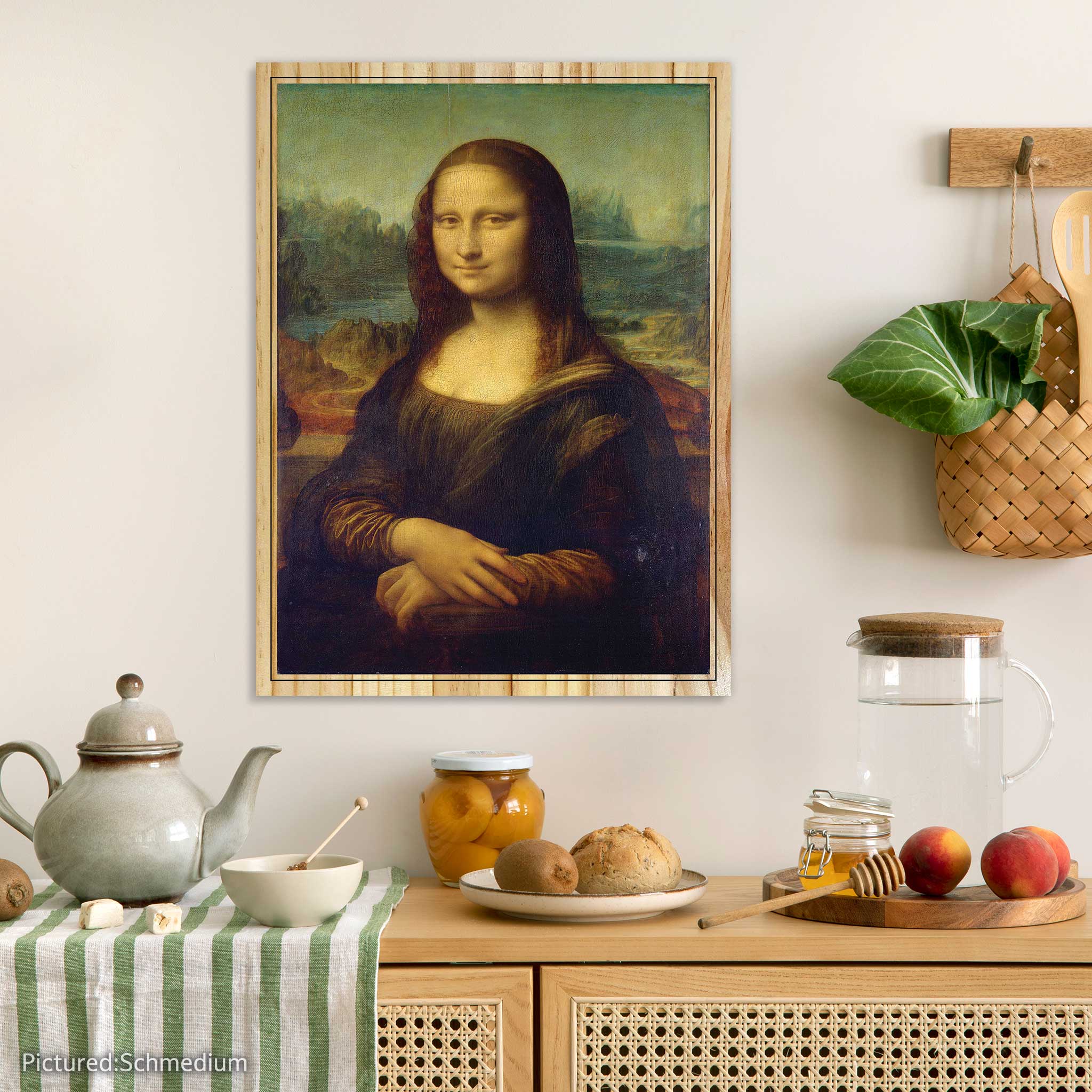 Monalisa Picture Art Board Print for Sale by arts-store