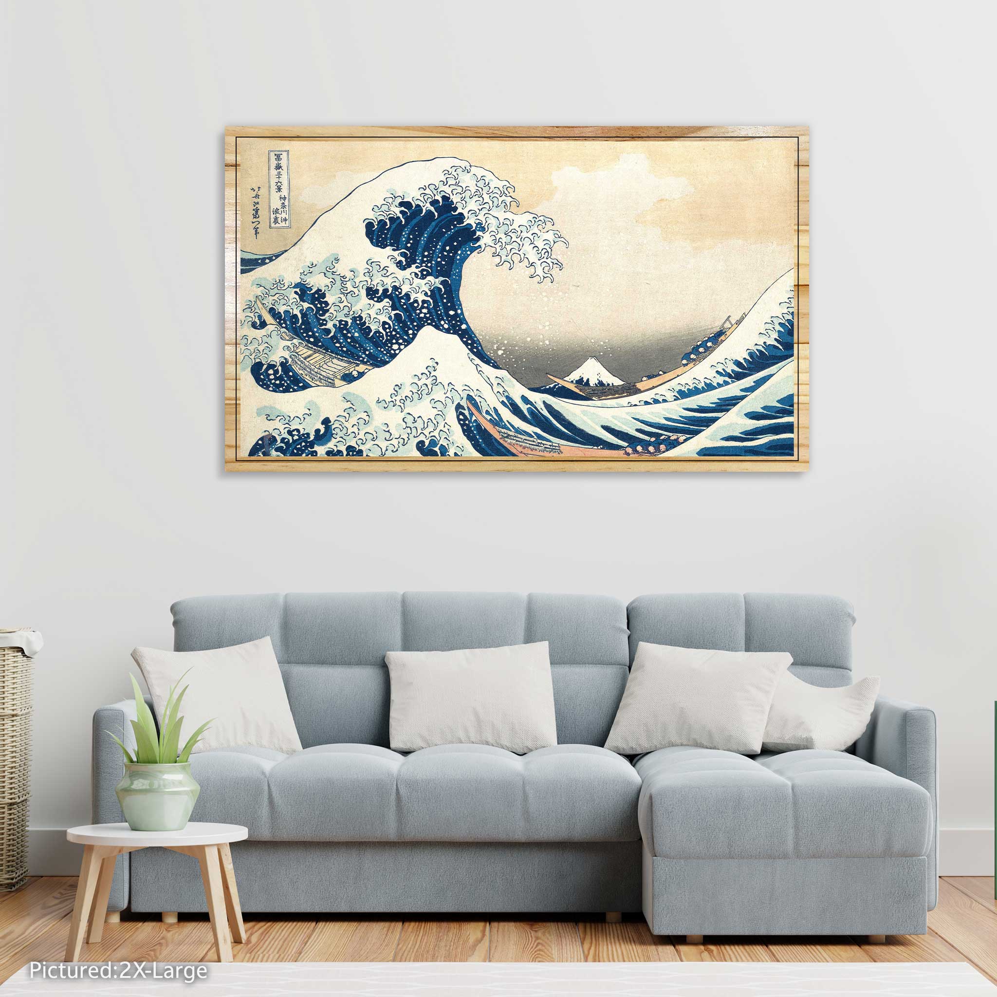 The Great Wave Poster - Kanagawa Wave Wall Art of Hokusai, Japanese Poster  , Canvas Prints & Wall Art Wave, Japanese Poster for Home Decor & Office  Decor, Seascape Artwork & Great