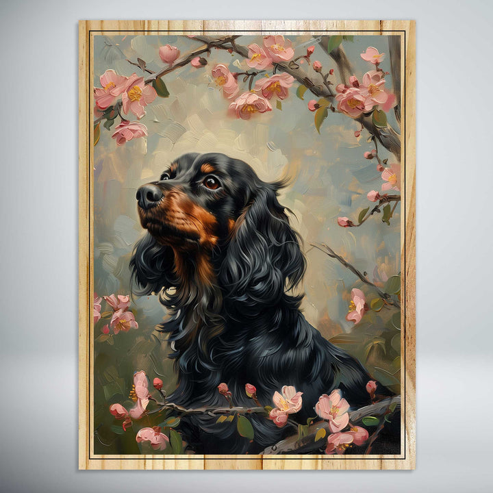 Gardens Grace: The Long-haired Dachshunds