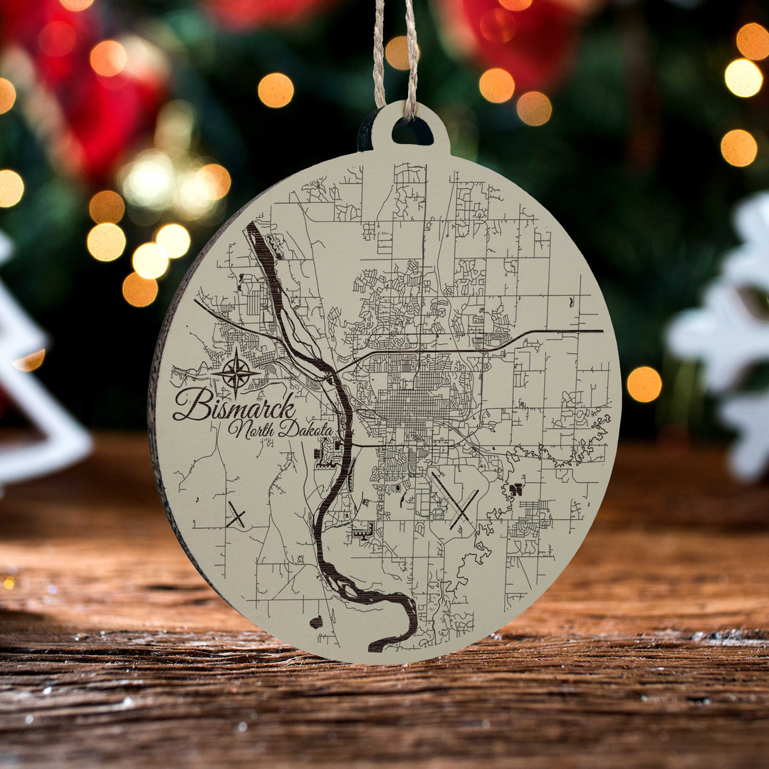 Bismarck, North Dakota Ornament