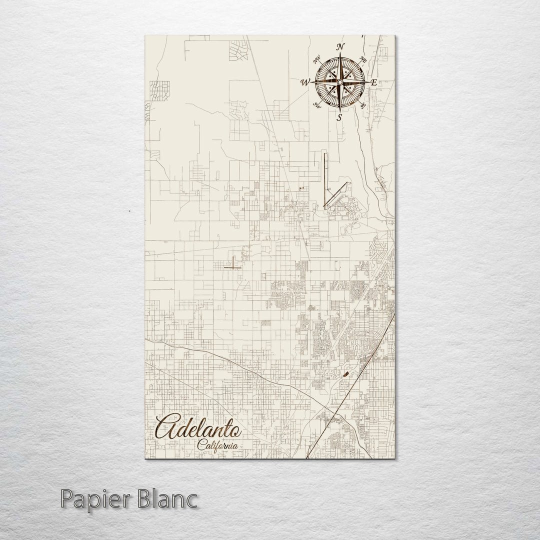 Adelanto, California Street Map