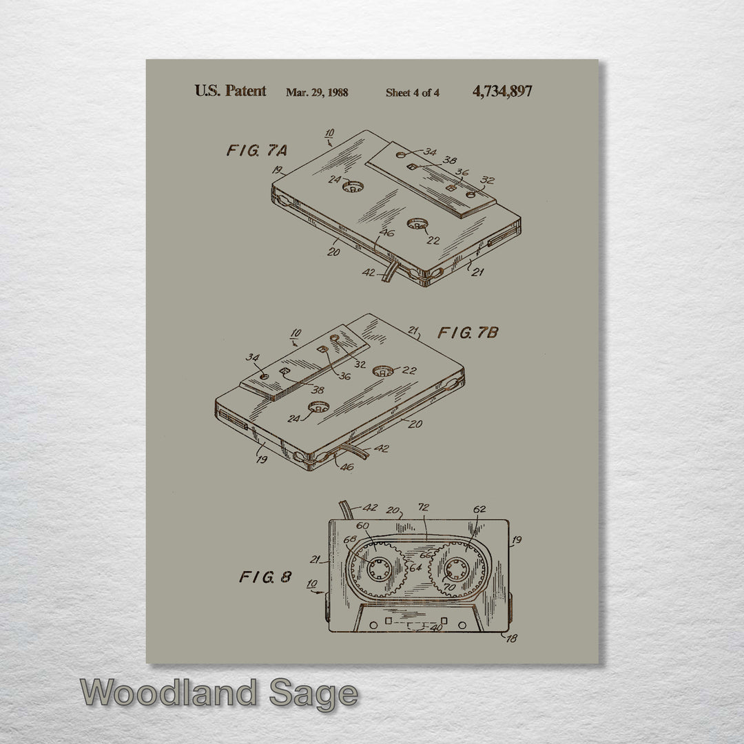 Cassette Tape - Fire & Pine