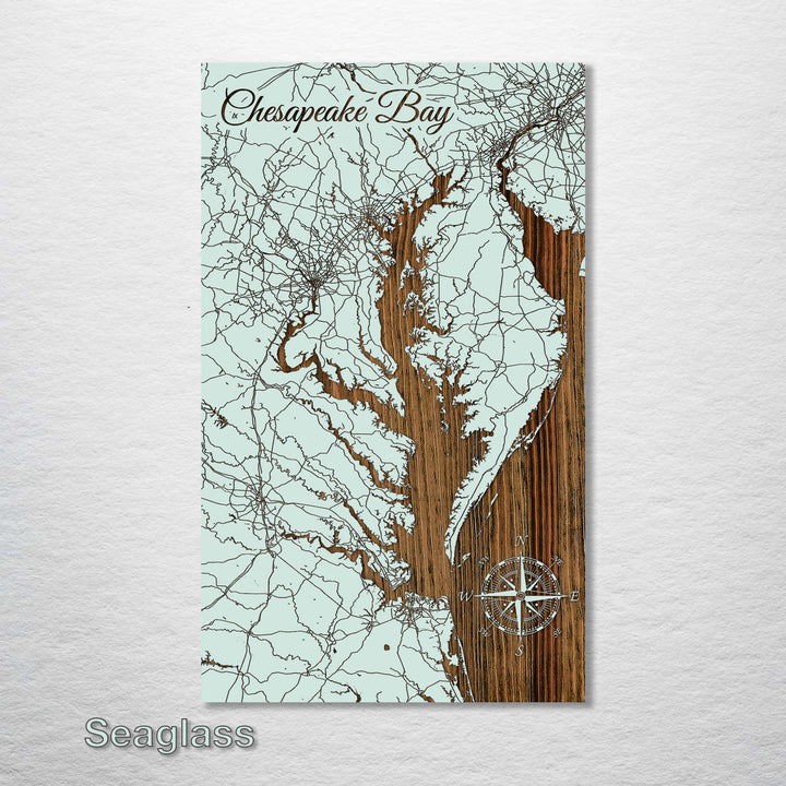 Chesapeake Bay Street Map - Fire & Pine