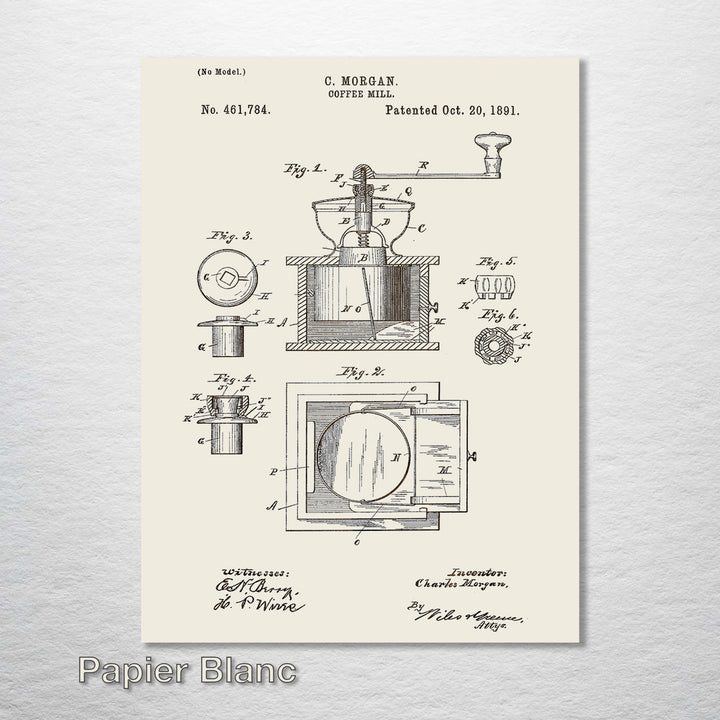 Coffee Mill 1891 - Fire & Pine