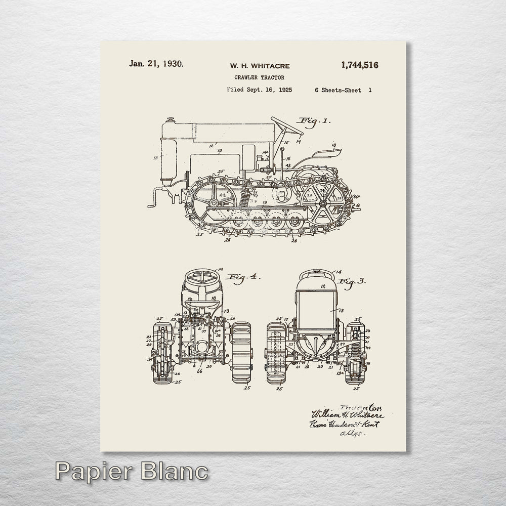 Crawler Tractor 1930 - Fire & Pine