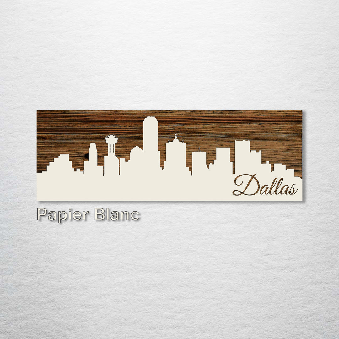 Dallas, Texas Skyline - Fire & Pine