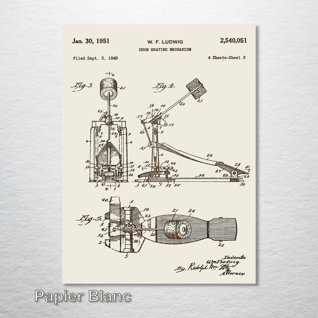 Drum Beating Mechanism - Fire & Pine