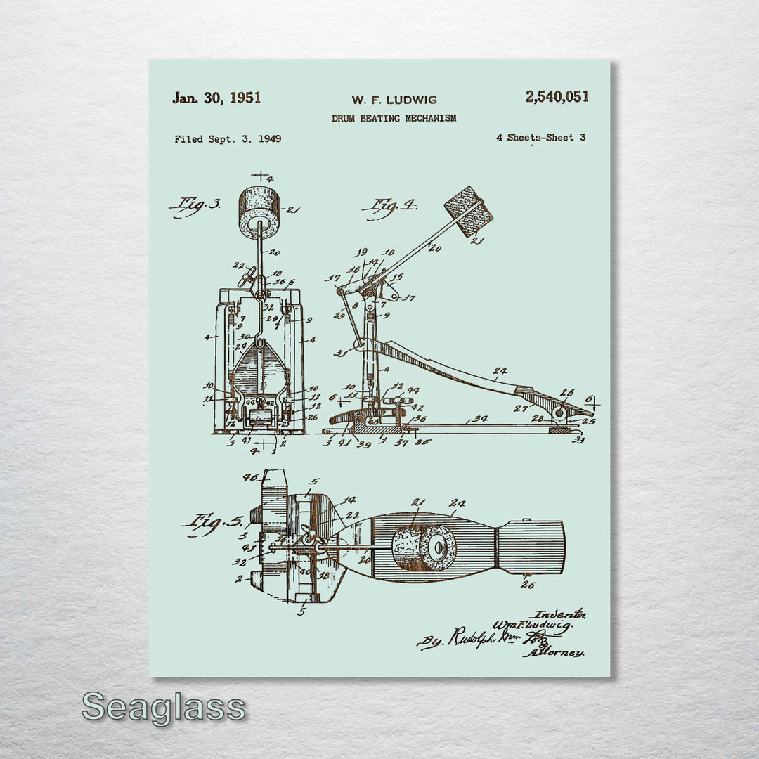 Drum Beating Mechanism - Fire & Pine