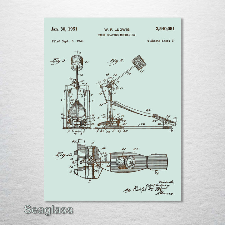 Drum Beating Mechanism - Fire & Pine