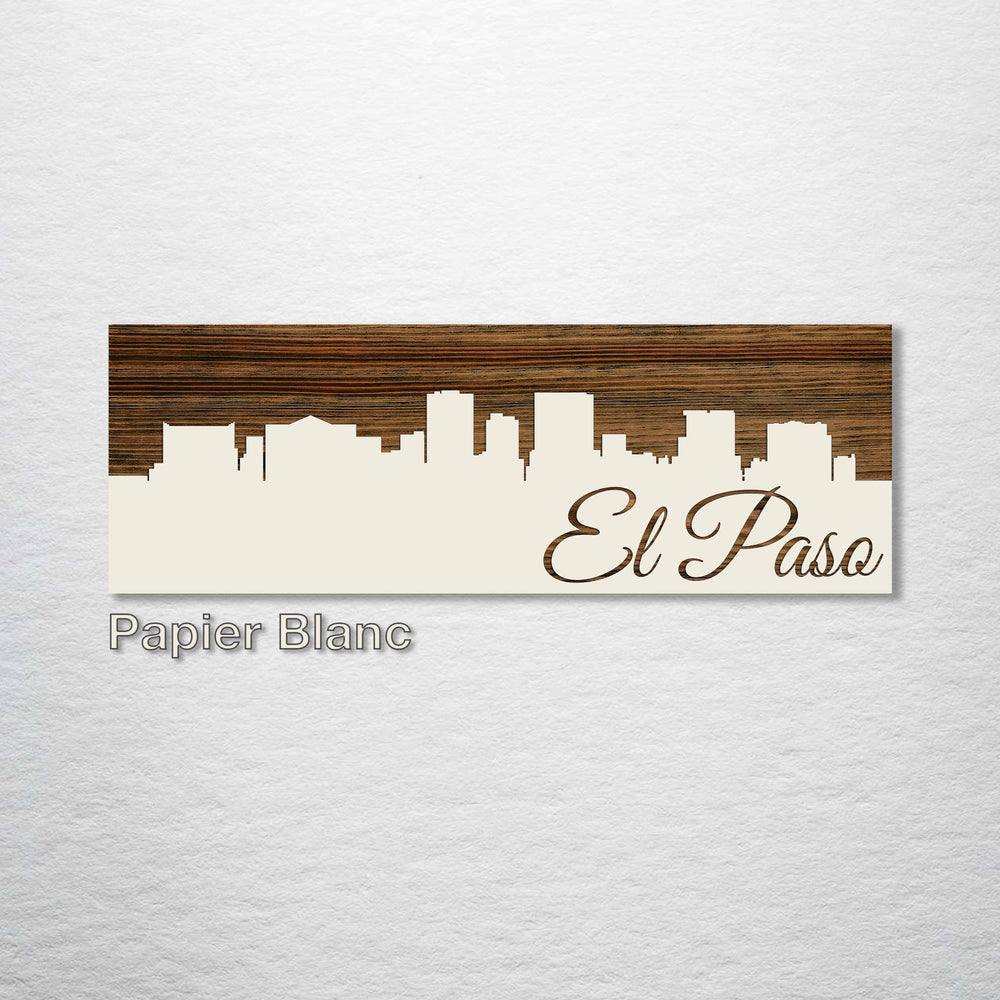 El Paso, Texas Skyline - Fire & Pine