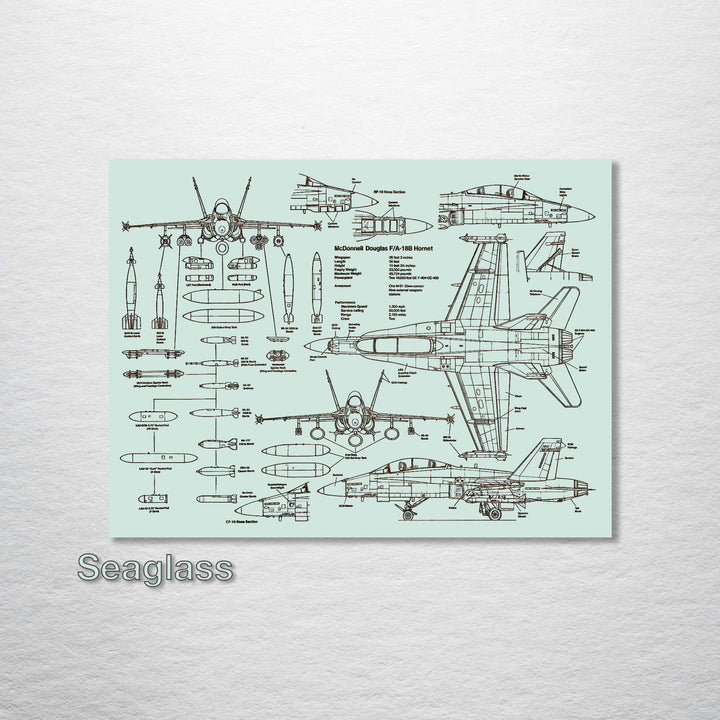 F18 Hornet US Patent - Fire & Pine