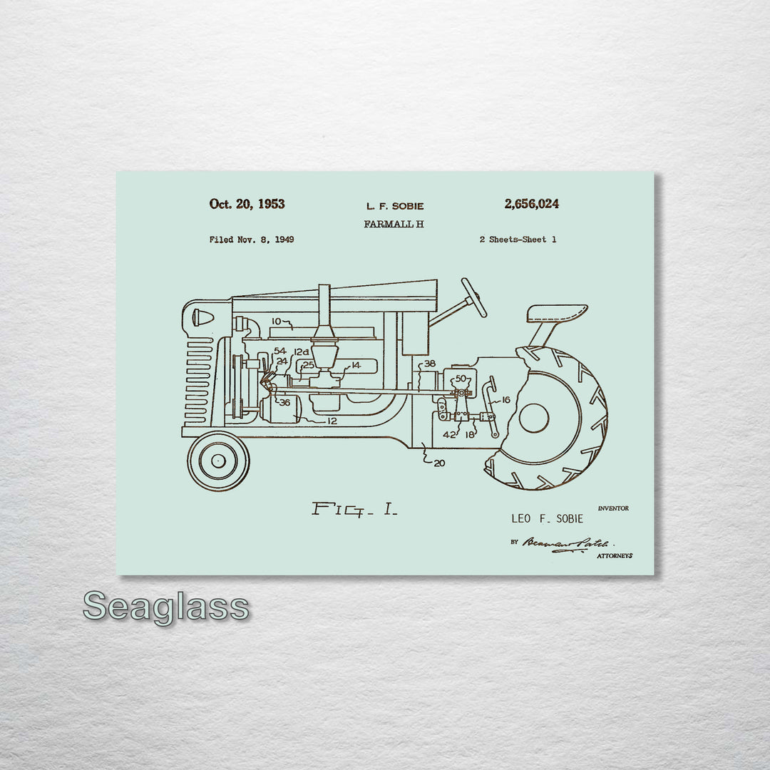 Farmall Tractor - Fire & Pine