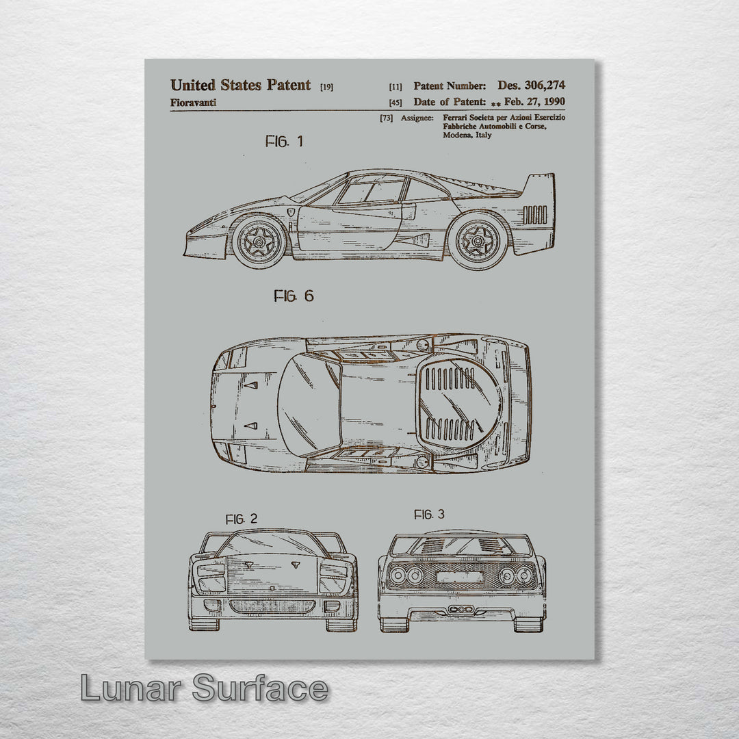 Ferrari US Patent - Fire & Pine