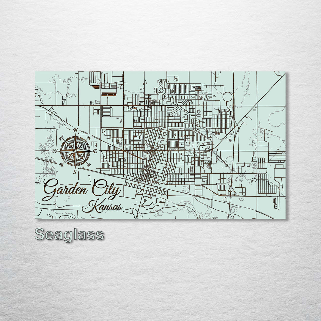 Garden City, Kansas Street Map