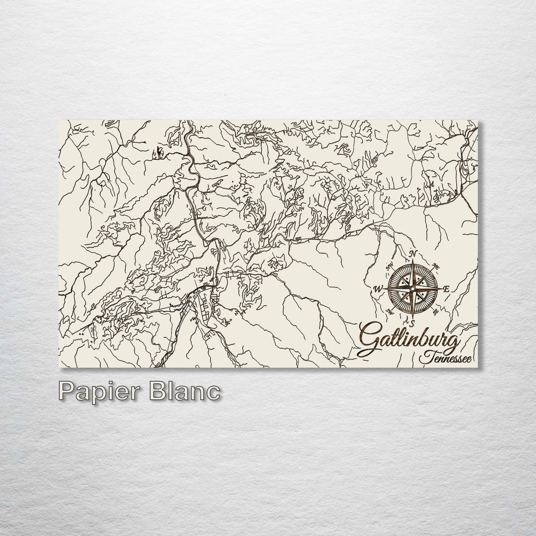 Gatlinburg, Tennessee Street Map