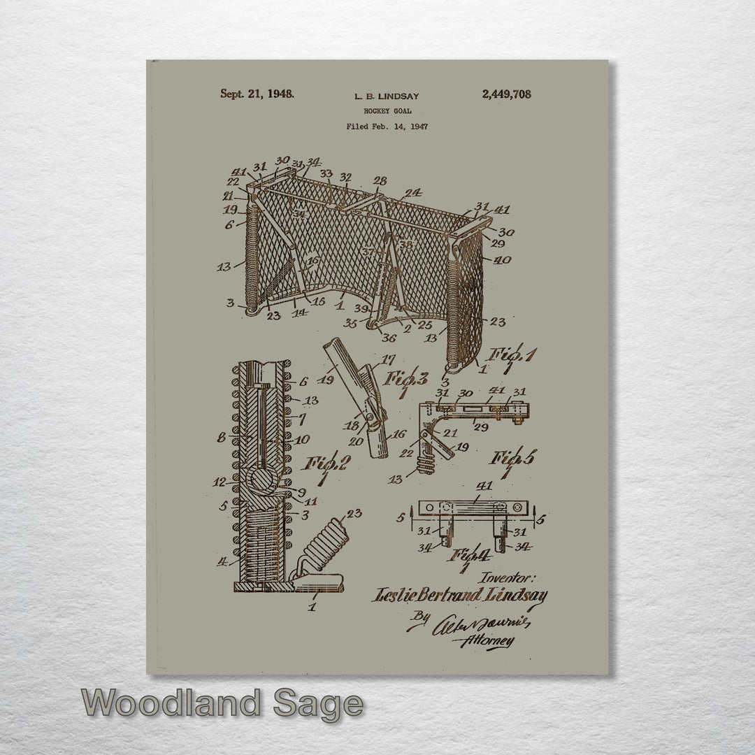Hockey Goal - Fire & Pine