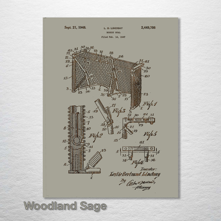 Hockey Goal - Fire & Pine