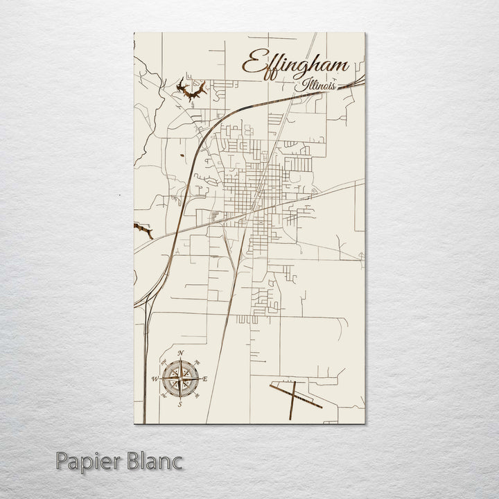 Effingham, Illinois Street Map