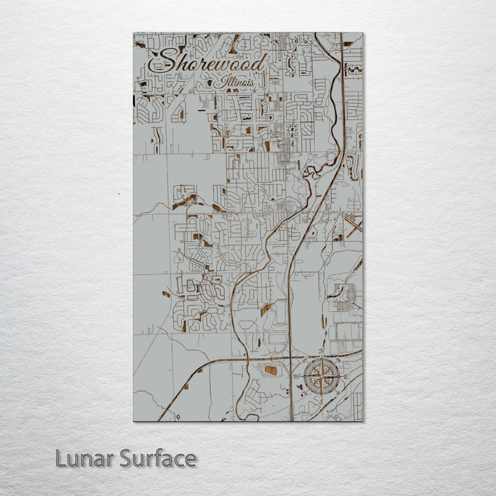 Shorewood, Illinois Street Map