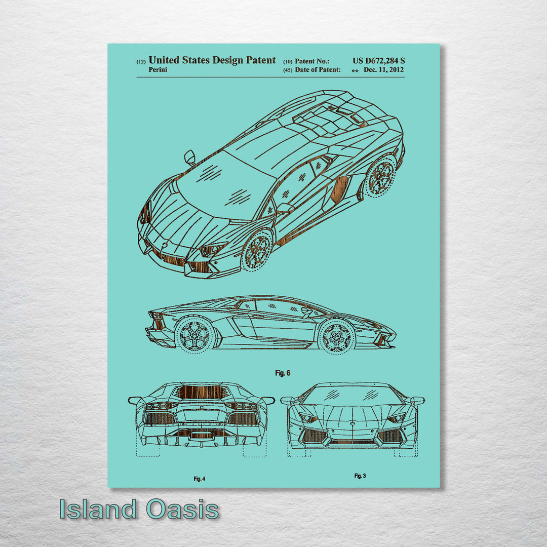 Lamborghini US Patent - Fire & Pine