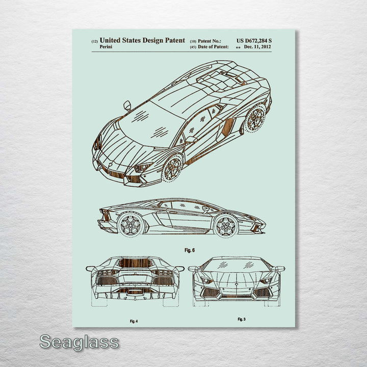 Lamborghini US Patent - Fire & Pine