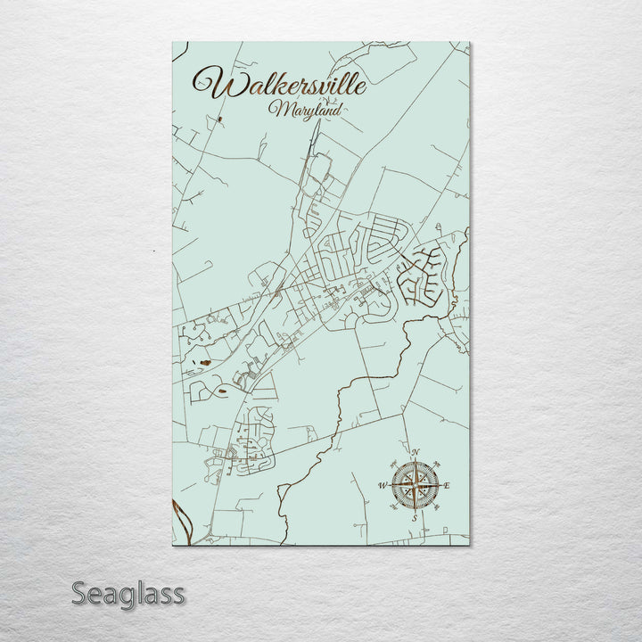 Walkersville, Maryland Street Map