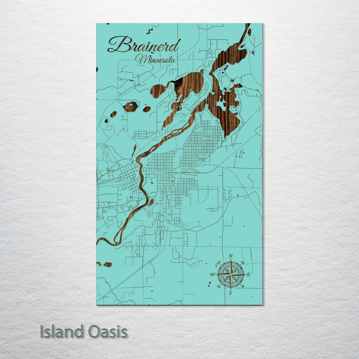 Brainerd, Minnesota Street Map