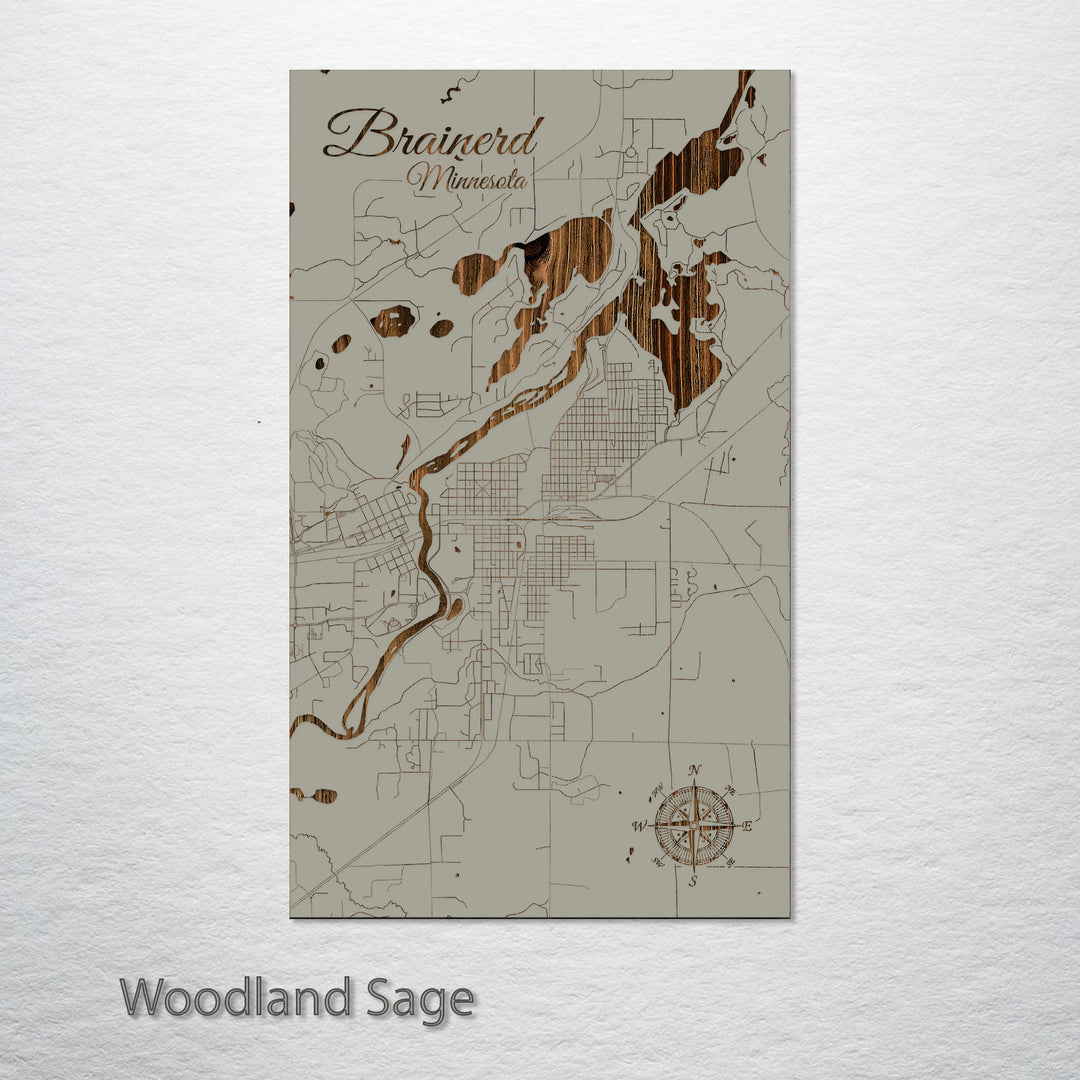 Brainerd, Minnesota Street Map