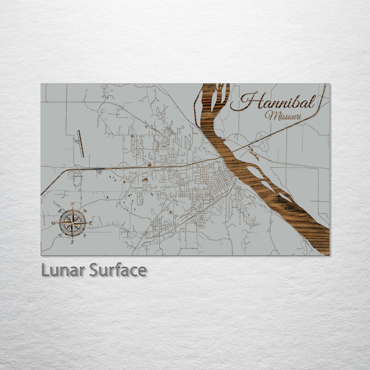 Hannibal, Missouri Street Map