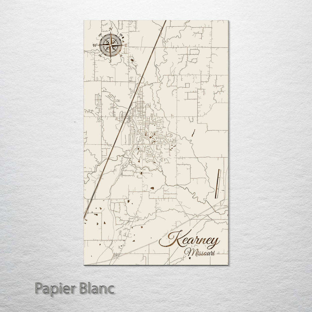 Kearney, Missouri Street Map