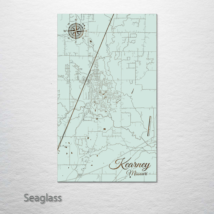 Kearney, Missouri Street Map