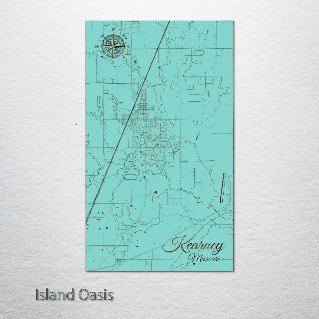 Kearney, Missouri Street Map