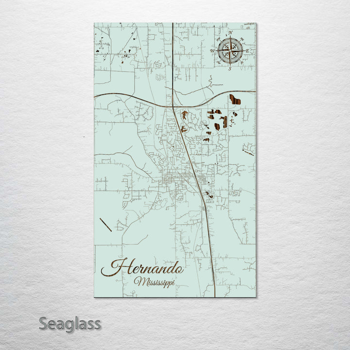 Hernando, Mississippi Street Map