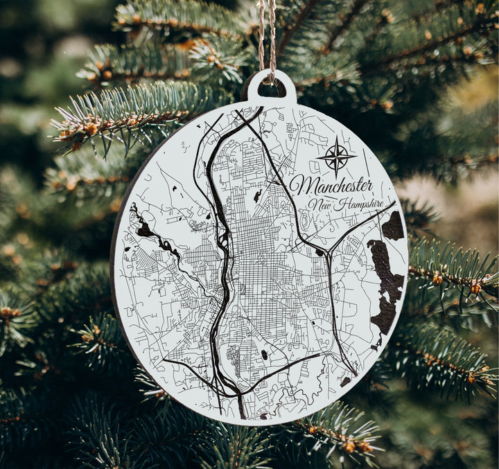 Manchester, New Hampshire Ornament