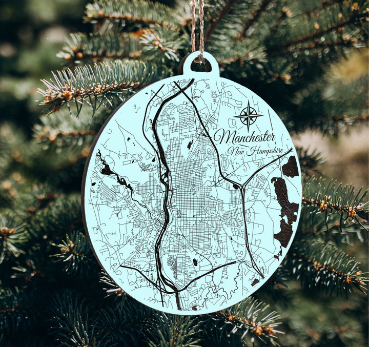 Manchester, New Hampshire Ornament