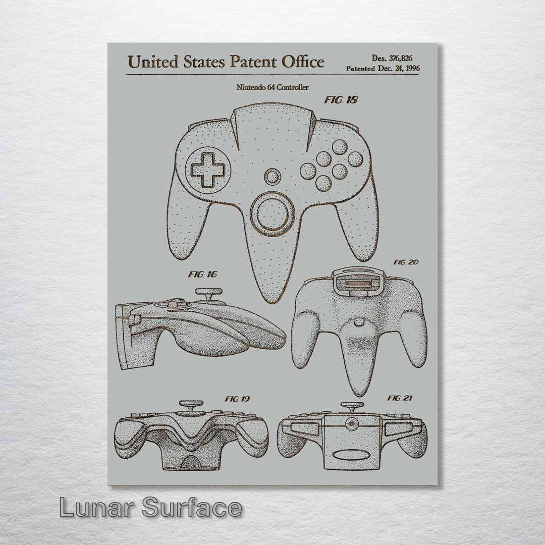 Nintendo 64 Controller - Fire & Pine