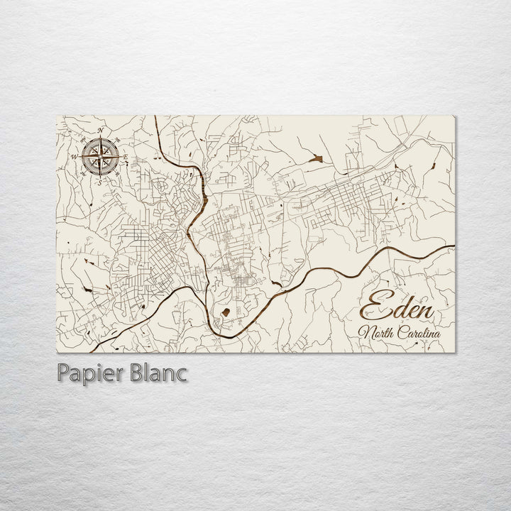 Eden, North Carolina Street Map