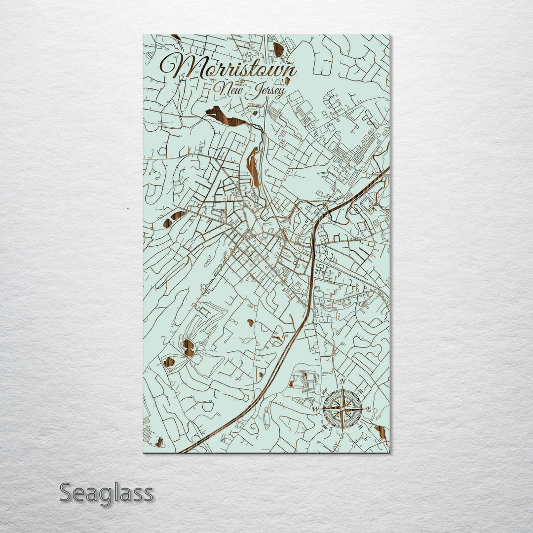 Morristown, New Jersey Street Map