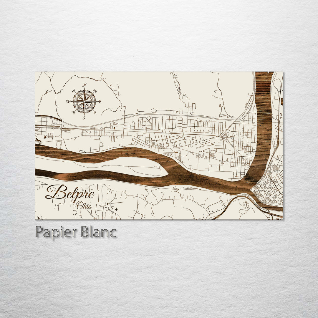 Belpre, Ohio Street Map