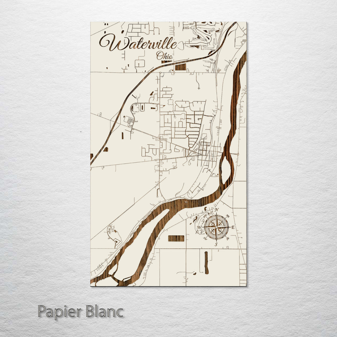 Waterville, Ohio Street Map