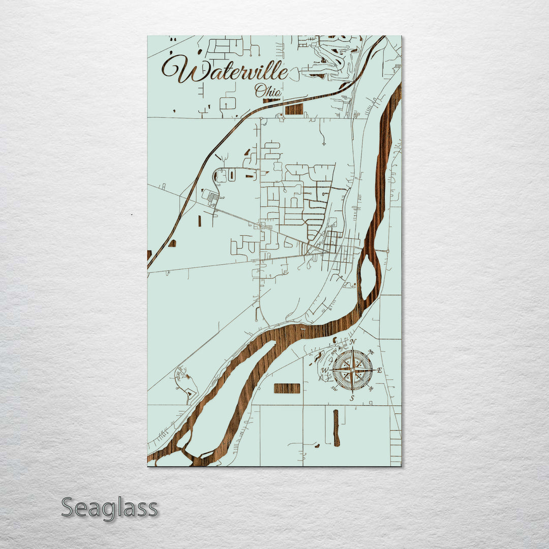 Waterville, Ohio Street Map