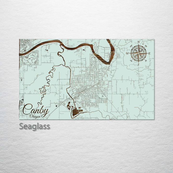 Canby, Oregon Street Map