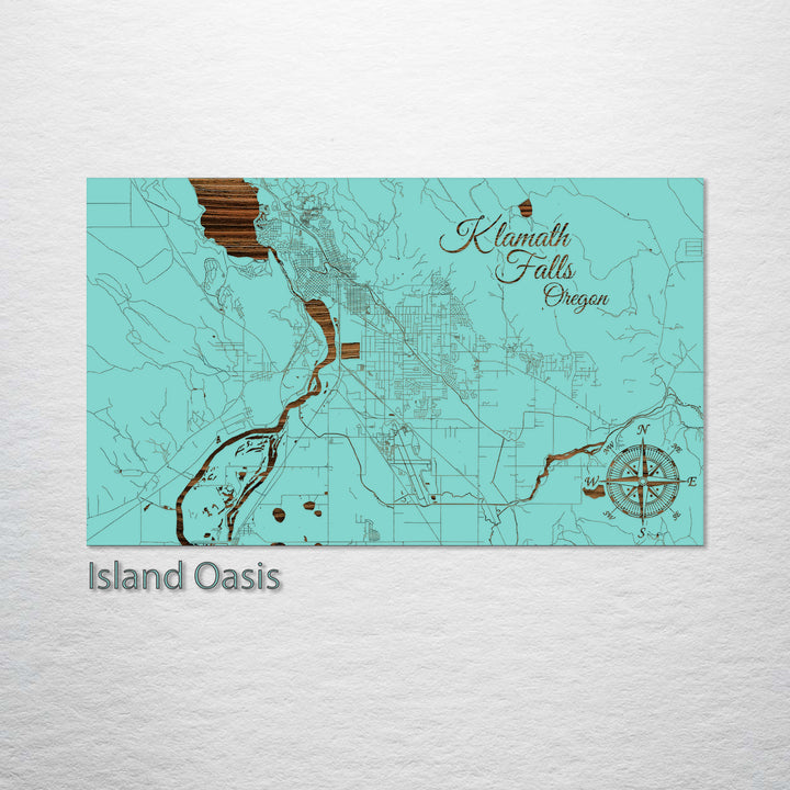 Klamath Falls, Oregon Street Map