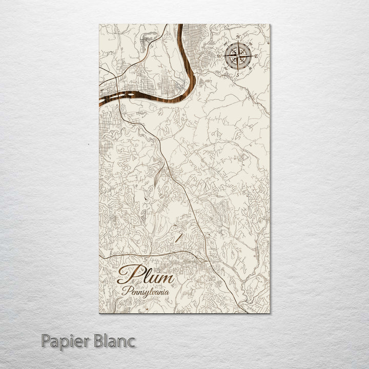 Plum, Pennsylvania Street Map