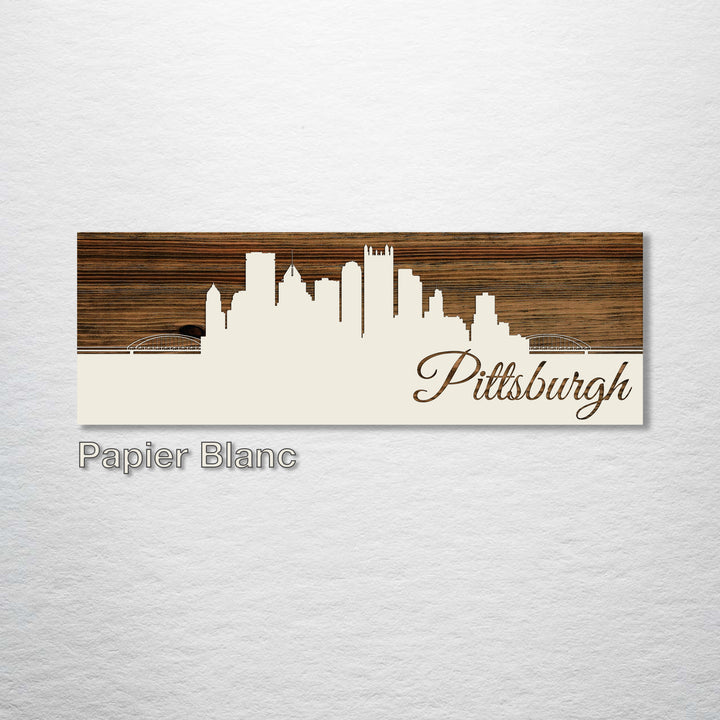 Pittsburgh, Pennsylvania Skyline - Fire & Pine