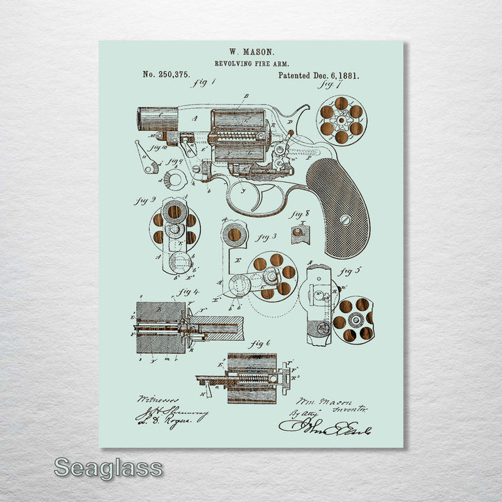 Revolving Firearm 1881 - Fire & Pine